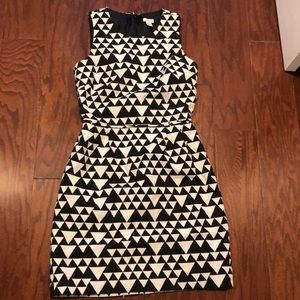 Black and white J.Crew dress, size 0